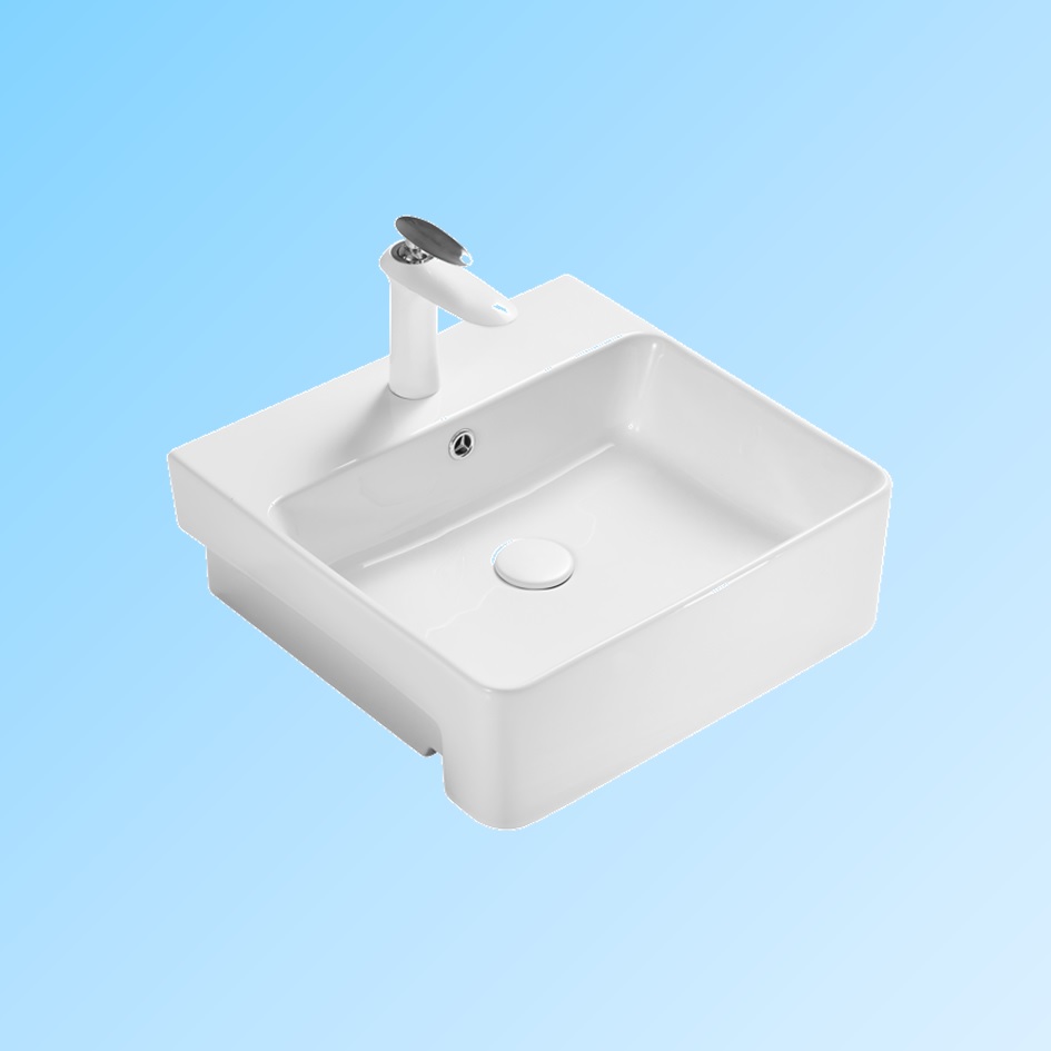 Modern Round Sink Shape Bathroom Vanity White Glass Cabinet Overmount Wash Basin