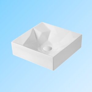 Under Mount Bathroom Cabinet Vanity White Sink Single Bowl Toilet Hand Wash Basin