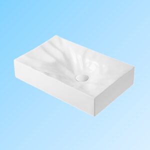 Hot Round Shape Depth Ceramic Vanity Bathroom Toilet Counter Mount Wash Hand Basin