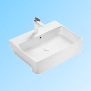 Art Design White Unique Wash Sanitary Bowl Special Bathroom Ceramic Sink Basin