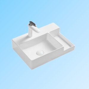 Popular Hotel Villa Project Ceramic Sink Bathroom Kitchen Toilet White Hand Wash Basin