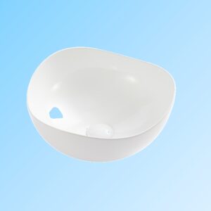 Square Bathroom Vanity Cabinet Ceramic Toilet Sanitary Sink White Wash Basin