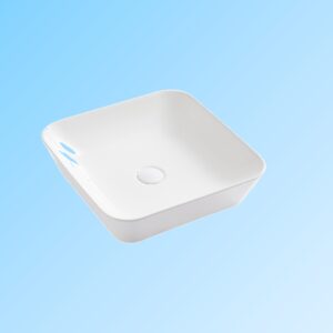 Oval Bucket Shape Art Ceramic Sink Single Bathroom Cabinet Vanity Wash Basin