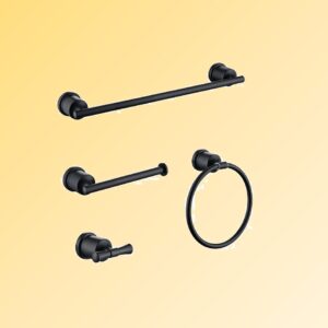 Wholesale Sanitary Ware Bathroom Rack Hardware Towel Ring Hook Bathroom Accessories