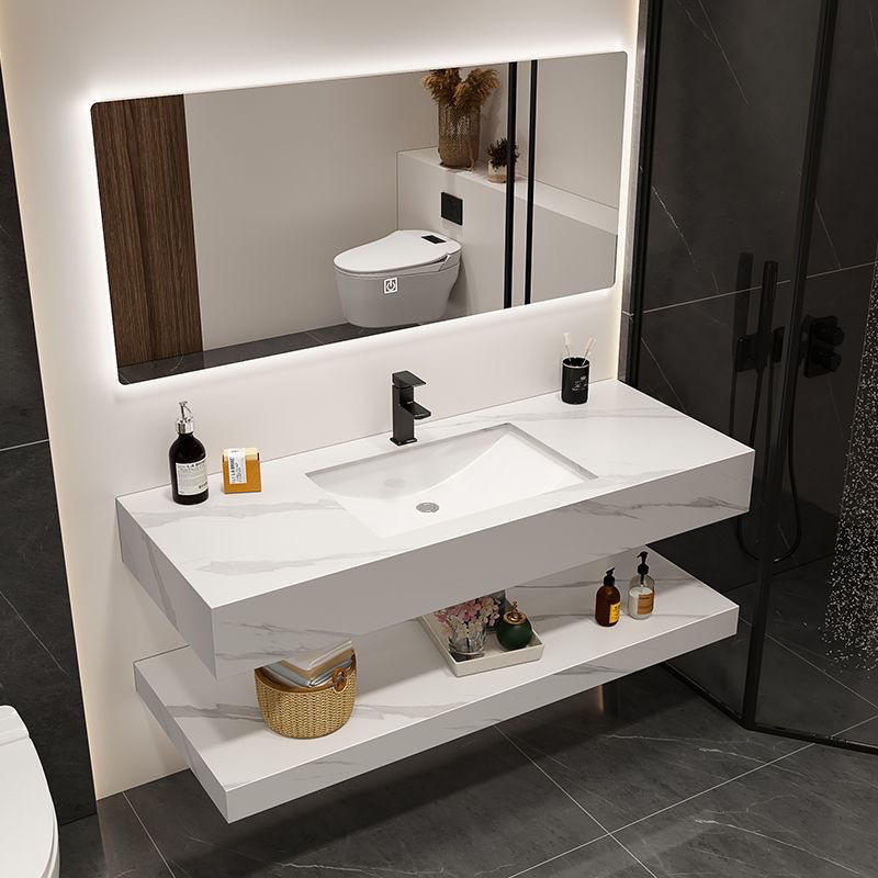 Bathroom Furniture Cabinets Hotel Vanity with Wash Basin Cabinet