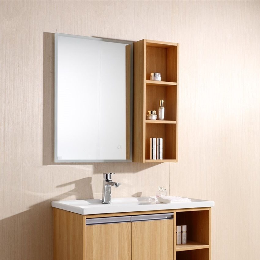 Popular Solid Wood Cabinets Modern Factory Price Bathroom Vanity