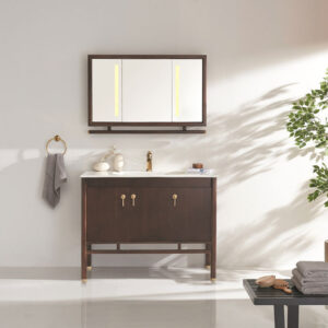 Sustainable Modern Hotel House Sink Bathroom Vanity Cabinet