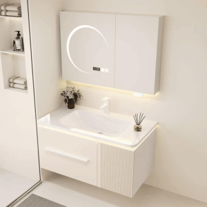 Bathroom Sustainable Rectangle Sanitary Sink Cabinets Bathroom Vanity