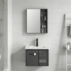 Modern Style Wholesale Sanitary Ware Furniture Wall Hung Bathroom Vanity Cabinet