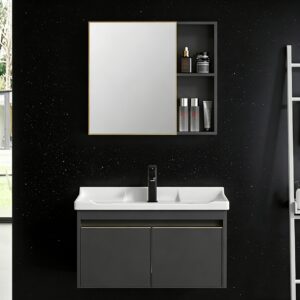 Hot Design Wall Hung Sanitary Ware Furniture Plywood Bathroom Vanity Cabinet