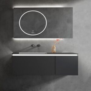 Wholesale Small Wall Hung Mirror Vanity LED Mirror Sanitary Bathroom Cabinet