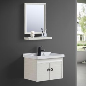 Hotel Project Sanitary Ware Furniture Large Mirror Mirror Cabinet Sink Bathroom Vanity
