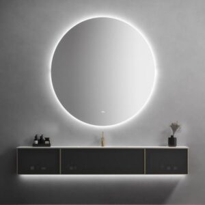 Elegant Style Wholesale Toilet Wall Hung Sink Cabinet Wooden Bathroom Vanity