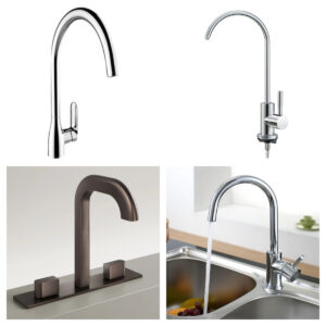 Sanitary Ware Stainless Steel Single Lever Sink Tap Bathroom Faucet