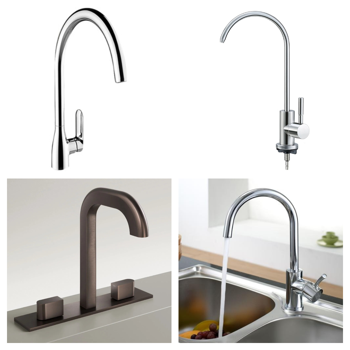 Sanitary Ware Stainless Steel Single Lever Sink Tap Bathroom Faucet