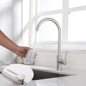 Sample Customization Pull-out Modern Corrosion Stainless Steel Kitchen Faucet