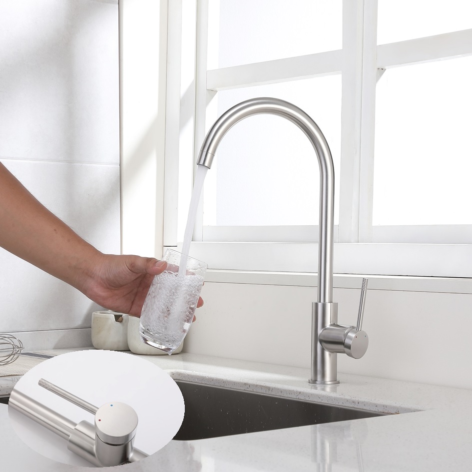 Sample Customization Pull-out Modern Corrosion Stainless Steel Kitchen Faucet