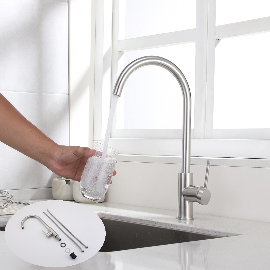 Kitchen Mixer Water Sanitary Ware Wall Mounted Tap Kitchen Faucet