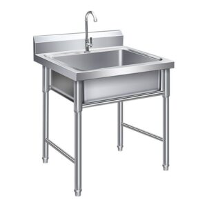 Bathroom Basin Simply Economic Ceative Kitchen Basin Stainless Steel Sink