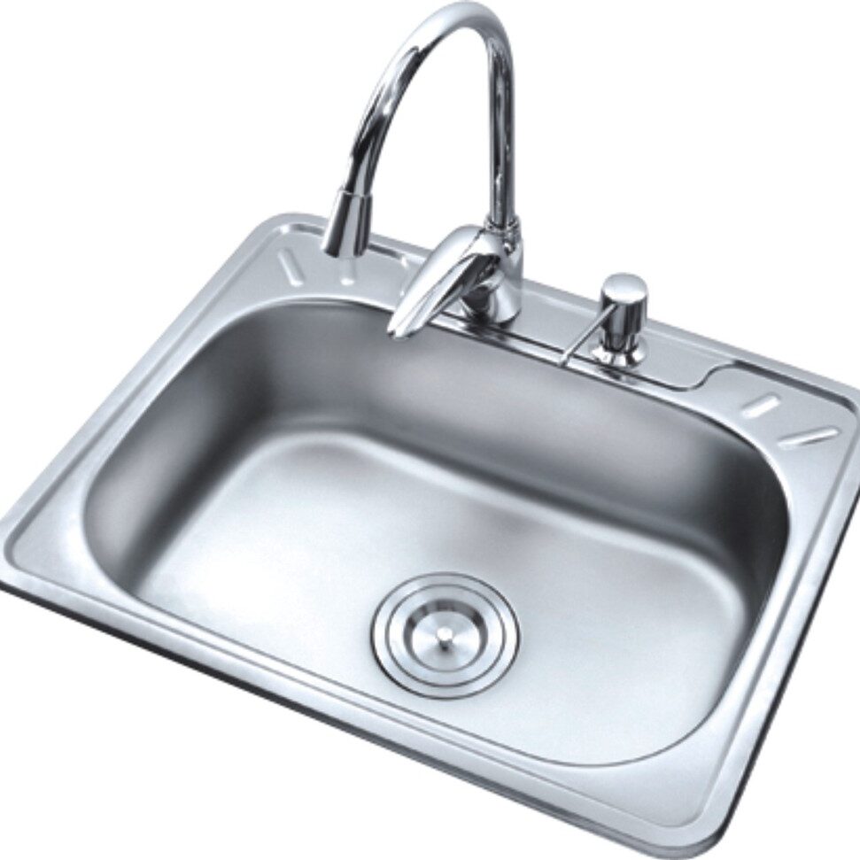High-Quality Industrial Outer Size Kitchen Sink Stainless Steel Basin