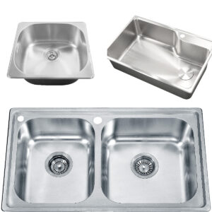 Modern Sanitary Ware Wall Mounted Sink Faucet Stainless Steel Kitchen Sink