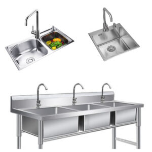 Large Contemporary Kitchen Designs Stainless Steel Stylish Stainless Steel Sink Wash Basin