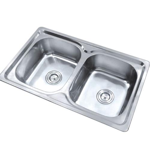 Single Kitchen Easy-Clean Kitchen Basin Stainless Steel Sink