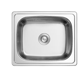 Durable Cabinet Basin Restaurant Kitchen Easy-Clean Basin Stainless Steel Sink
