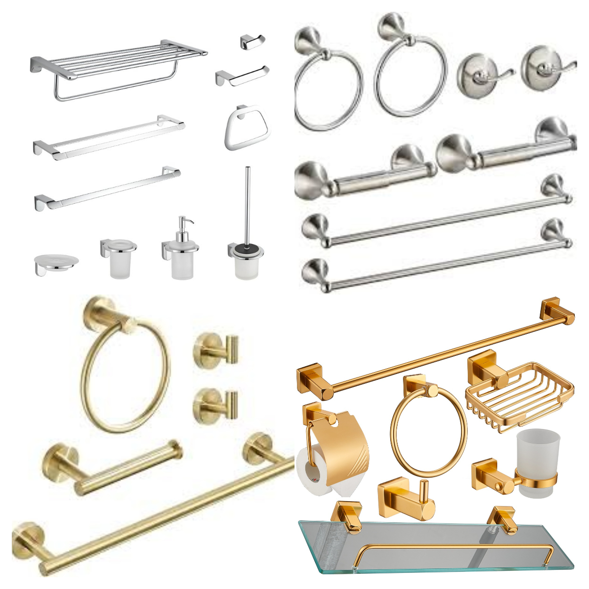 Soap Dish Bath Hardware Accessories Bathroom Accessories Set