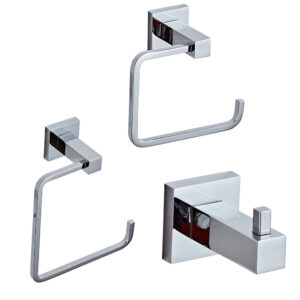 Modern Bathroom Fitting Gold Sliver Zinc Towel Bar Hardware Accessories