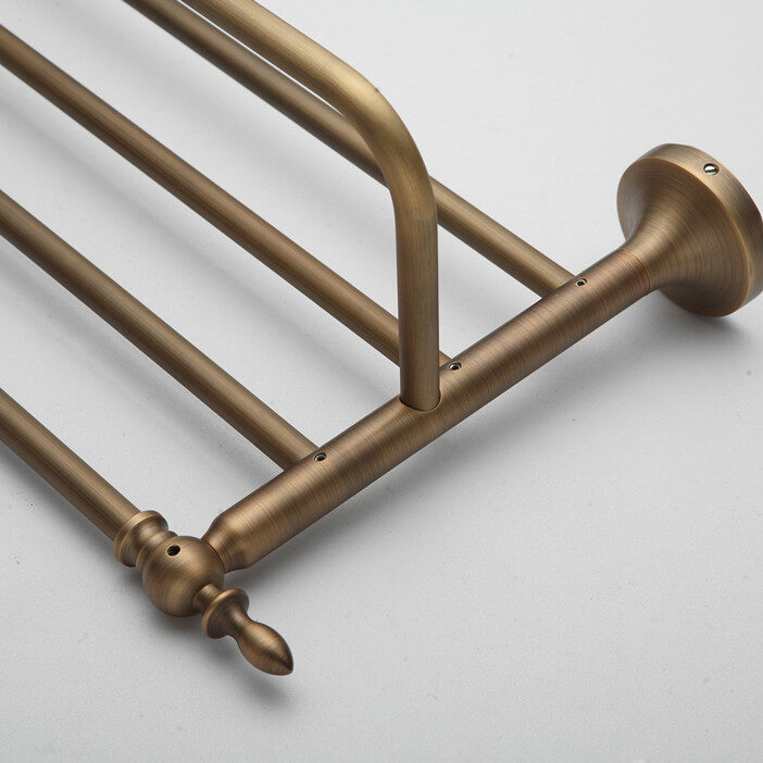 Gold Zinc Alloy Wall-Mounted Bathroom Hardware Accessories