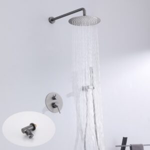 Bathroom Fitting Copper Bath Shower Head Hand Bathroom Shower Set