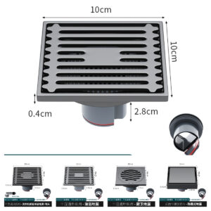Flow Sanitary Fitting Bathroom Management Drains Shower Floor Drain