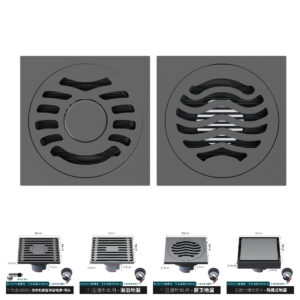 Sanitary Fitting 304 Stainless Steel Bathroom Stainless Steel Floor Shower Drain