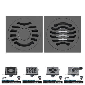 Bathroom Invisible Resistant Floor Drain Water Drainage Shower Drain