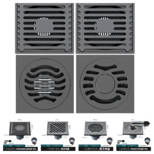 Bathroom Fitting Sanitary Bathroom Wash Shower Floor Drain