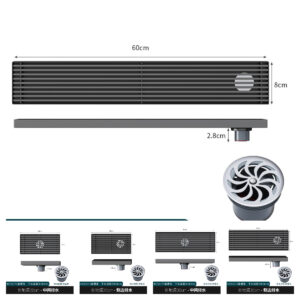 Bathroom Invisible Floor Shower Sanitary Fitting Floor Drain