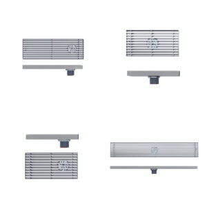 Bathroom Shower Sanitary Cast Iron Linear Drain Water Drainage Floor Drain