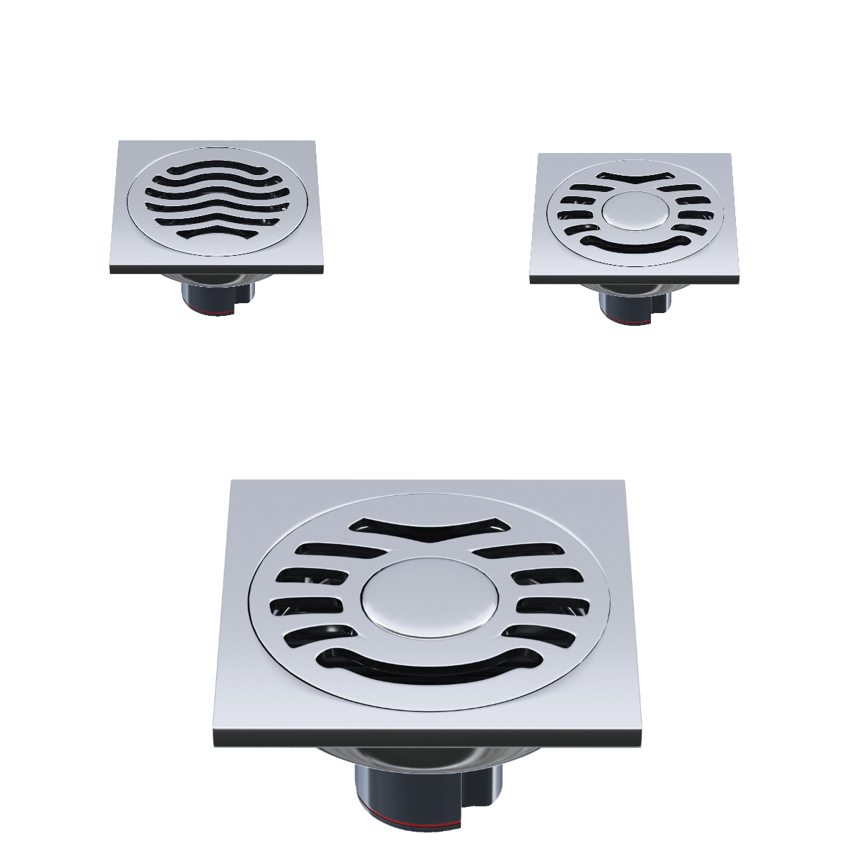 High Quality Bathroom Fitting Sanitary Ware 304 Stainless Steel Floor Drain